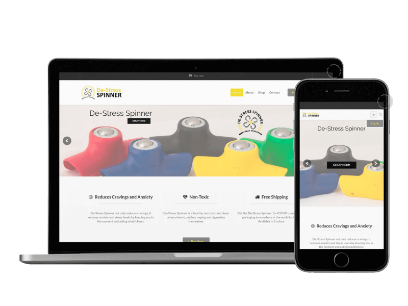 De-Stress Web Design