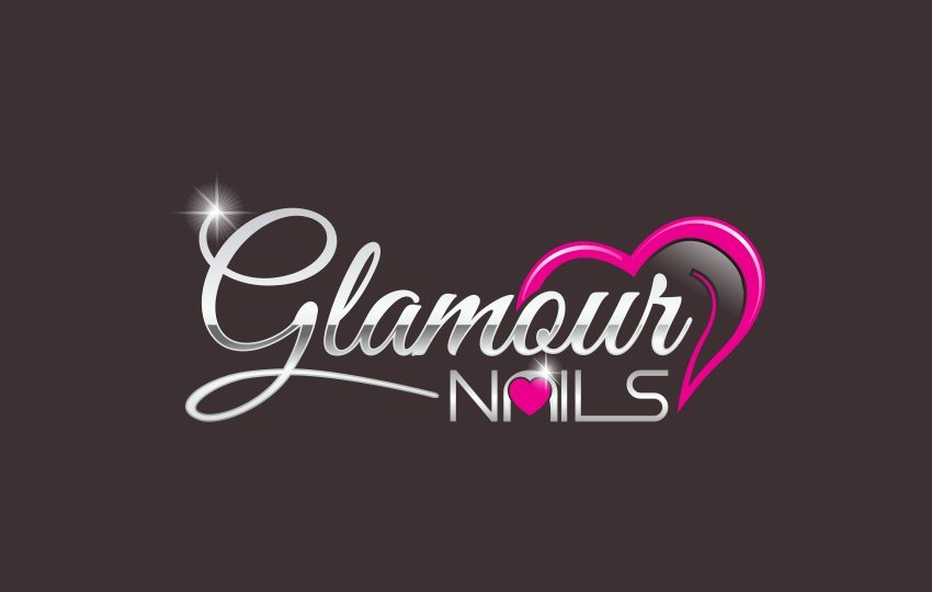 A logo of a company called Glamour Nails