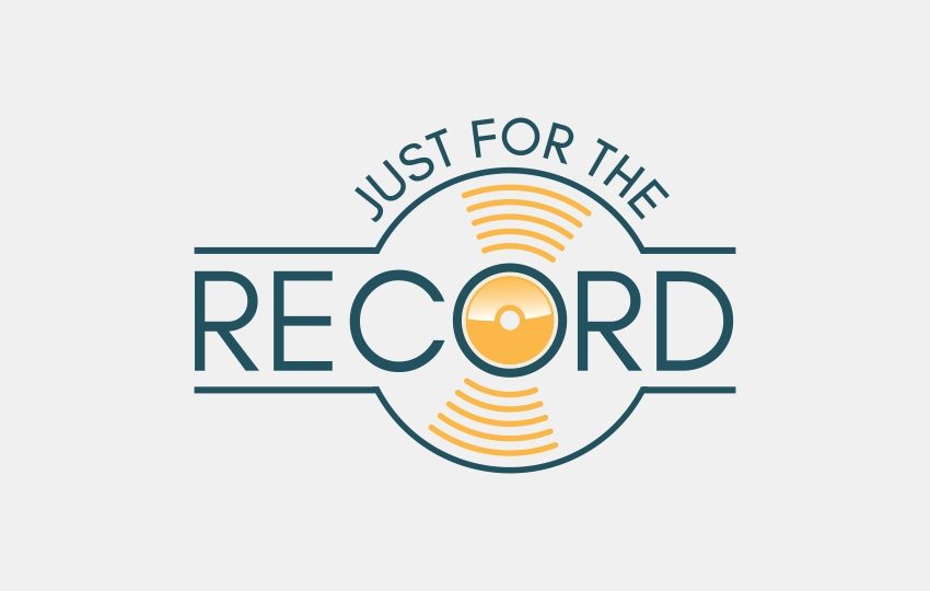 A logo of a company called Just For The Record